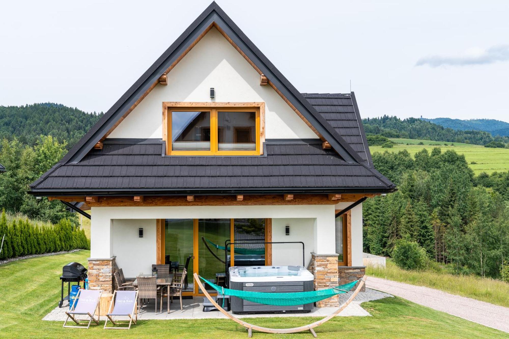 Czorsztyn Ski&Sail Aparthouse Maniowy ภายนอก รูปภาพ